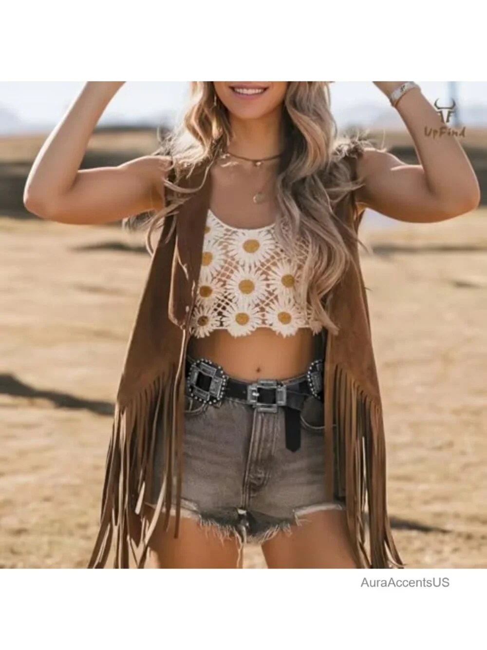 Western Concho Belt Leather Cowgirl Wide Boho Belt Dresses Jeans